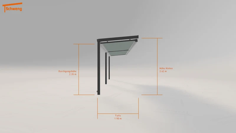 #DE Schweng Terrassenüberdachung S350 (ID x742zb)