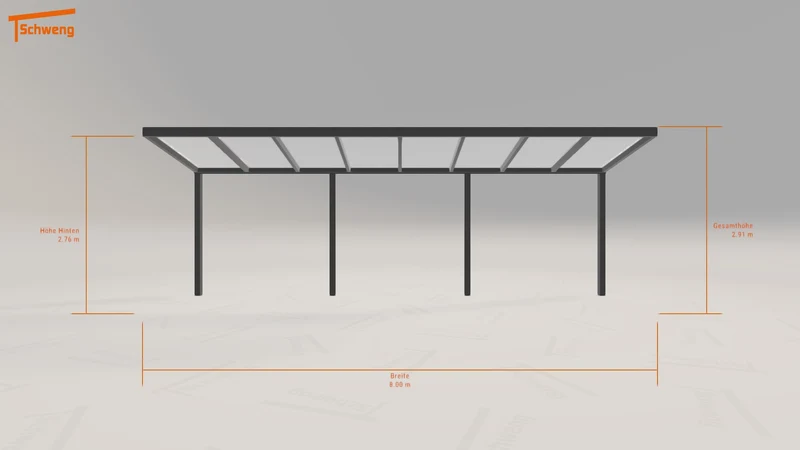 #DE Schweng Terrassenüberdachung S350 (ID dvmjm2)