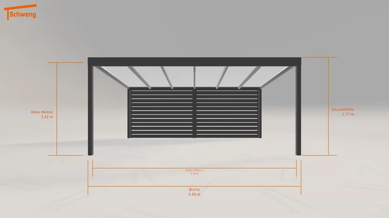#DE Schweng Pultdachcarport S400 (ID rjxq7p) #MTG
