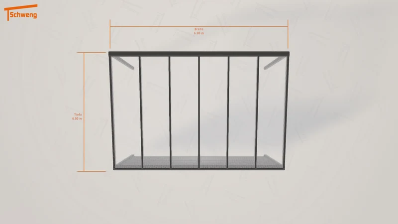 #DE Schweng Pultdachcarport S400 (ID rjxq7p) #MTG