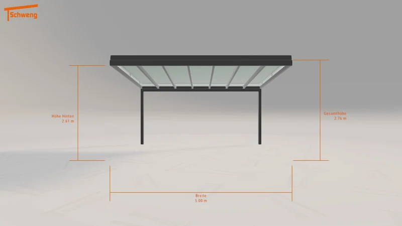 #DE Schweng Terrassenüberdachung S400 (ID qd9q2k)