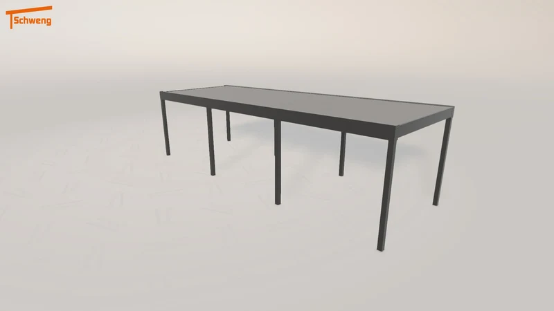 #DE Schweng Flachdachcarport C600+ (ID zb3djd)