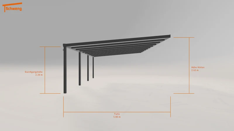 #DE Schweng Terrassenüberdachung S400 (ID qd74ny)