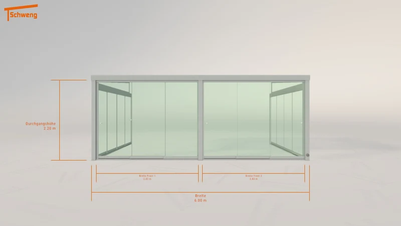 #AT Schweng Terrassenüberdachung S400 (ID 42qbk5)