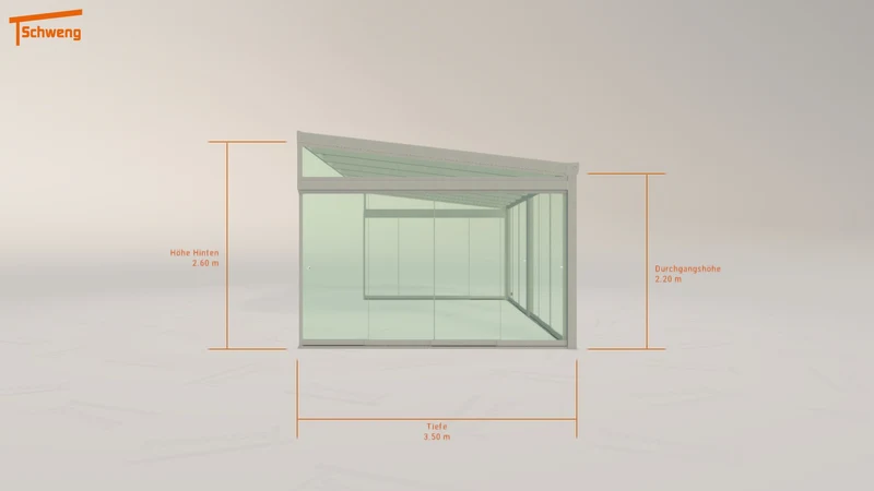 #AT Schweng Terrassenüberdachung S400 (ID 42qbk5)