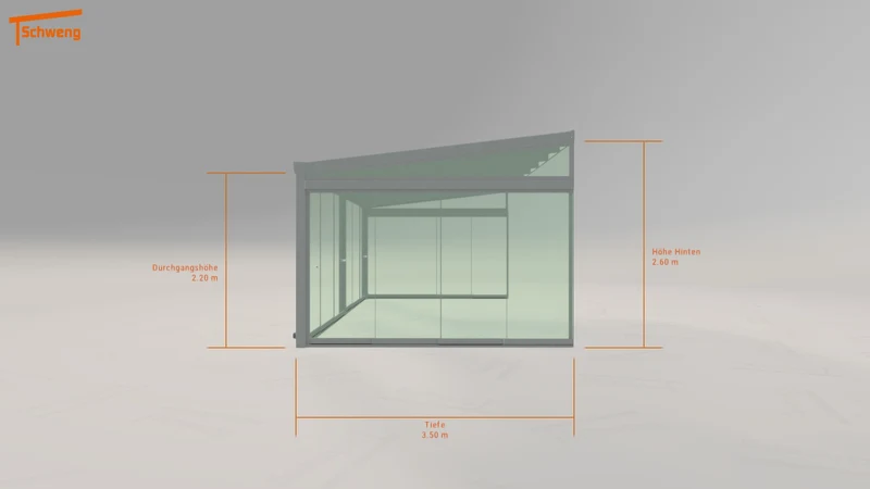 #AT Schweng Terrassenüberdachung S400 (ID 42qbk5)