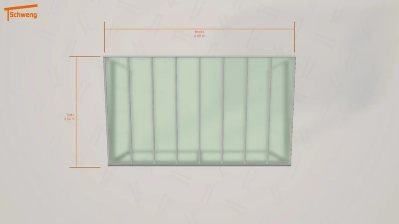#AT Schweng Terrassenüberdachung S400 (ID 42qbk5)