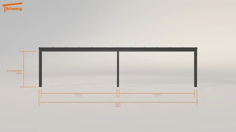 #DE Schweng Pultdachcarport S350 (ID w3j5yz) #MTG