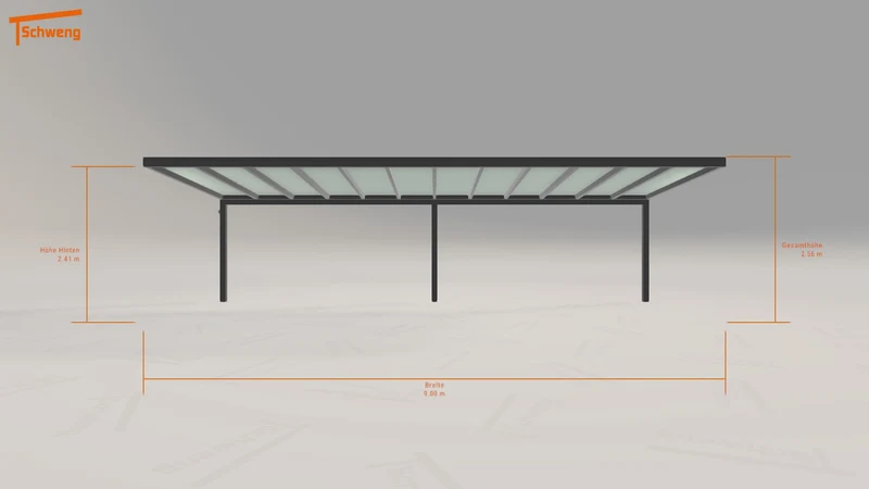 #DE Schweng Pultdachcarport S350 (ID w3j5yz) #MTG