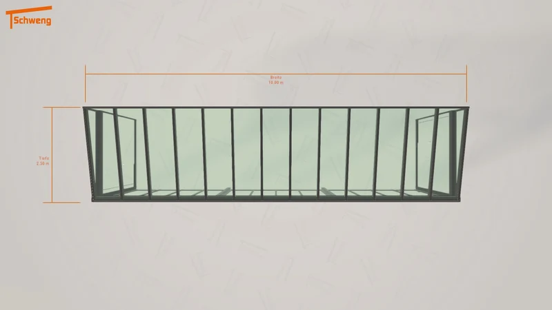 #AT Schweng Terrassenüberdachung S400 (ID x742gw)