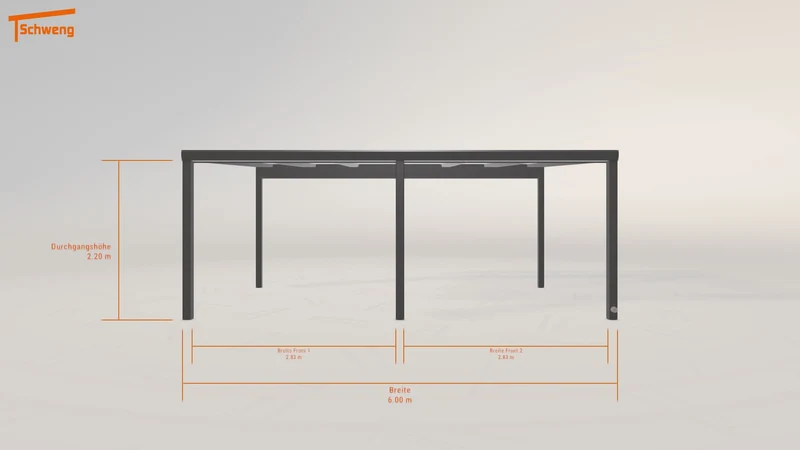 #DE Schweng Pultdachcarport S400 (ID n5v5nr) #MTG
