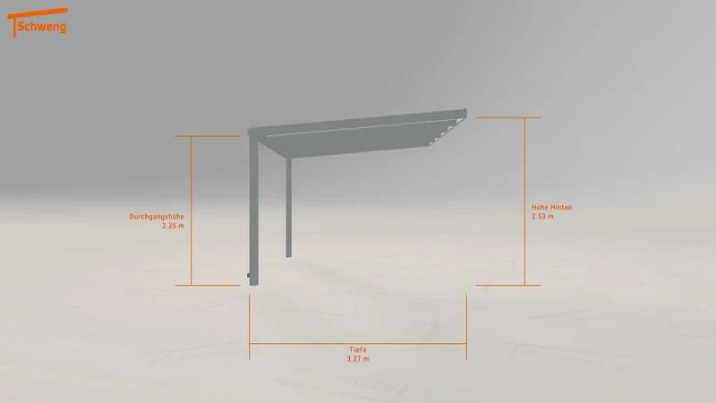 #DE Schweng Terrassenüberdachung S350 (ID k2v29d)