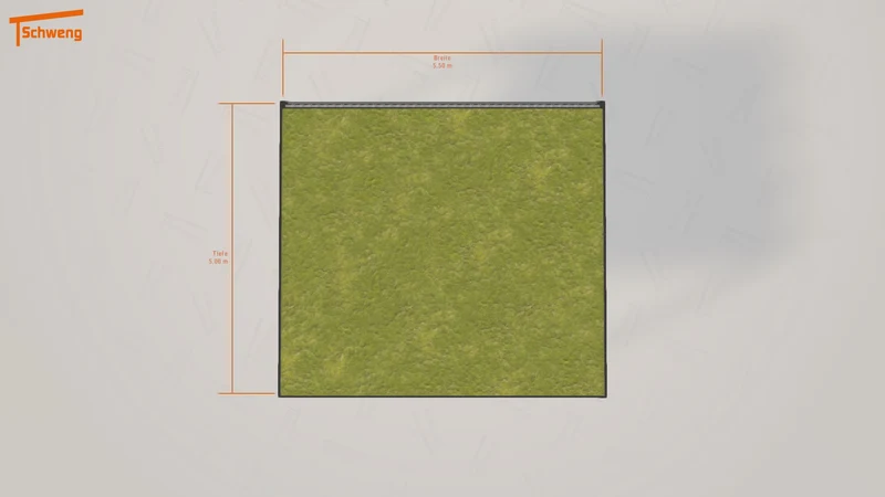 #DE Schweng Flachdachcarport C600+ (ID bkdk92) #MTG