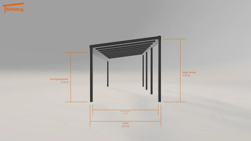 #DE Schweng Terrassenüberdachung S350 (ID 773vx8)