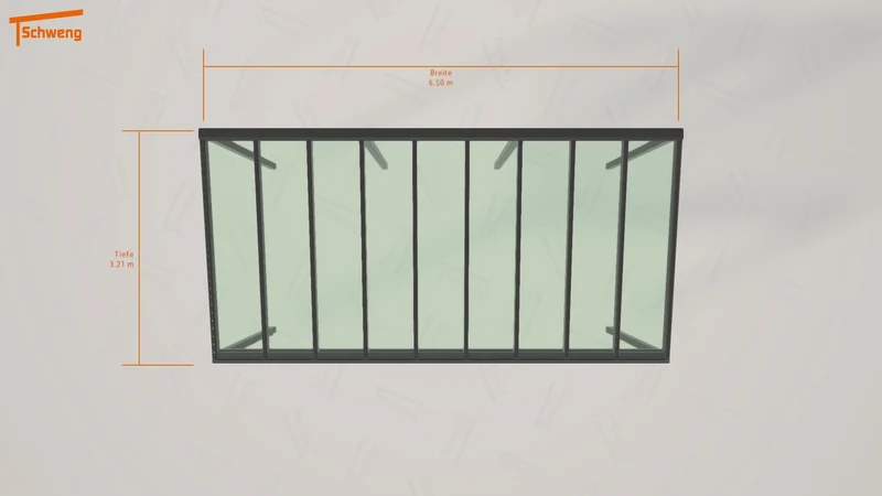 #DE Schweng Terrassenüberdachung S350 (ID 773vx8)