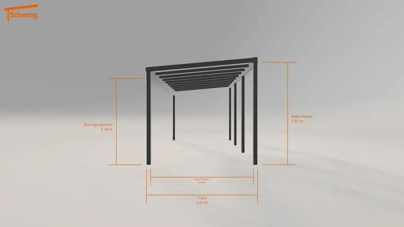 #DE Schweng Terrassenüberdachung S350 (ID 9w4kjg)