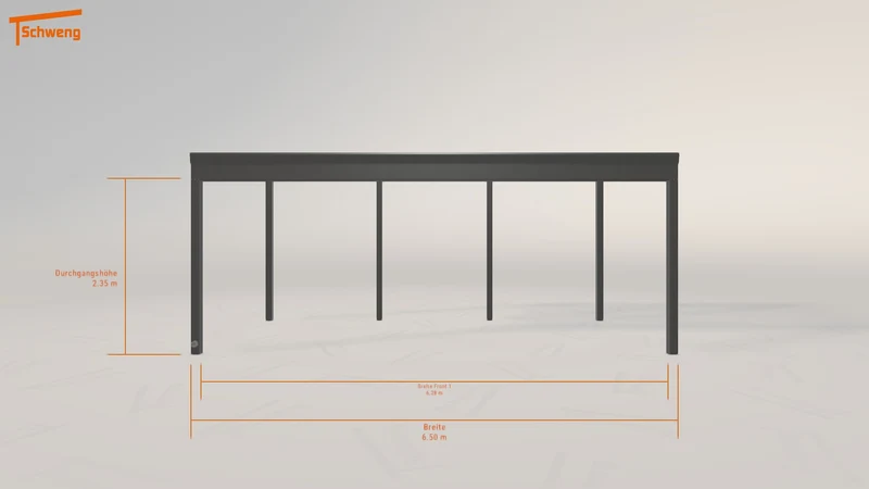 #DE Schweng Terrassenüberdachung S400 (ID pb5y4y)