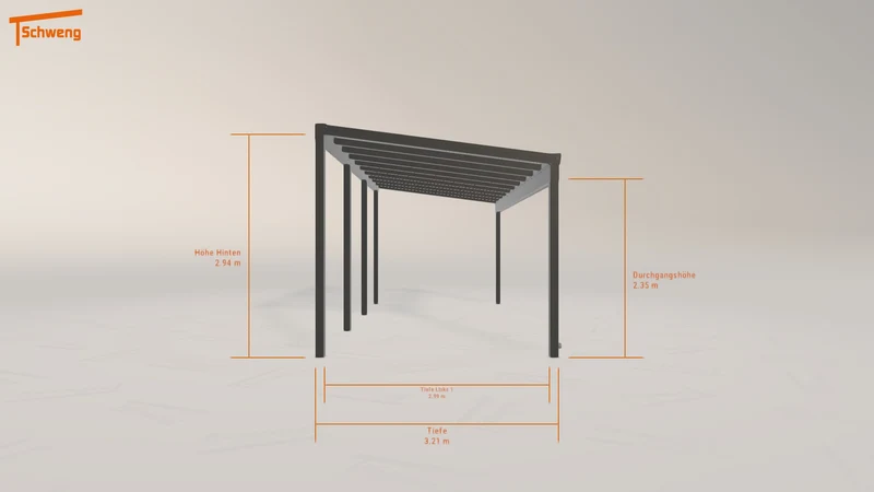 #DE Schweng Terrassenüberdachung S400 (ID pb5y4y)