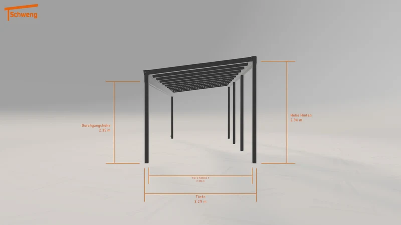 #DE Schweng Terrassenüberdachung S400 (ID pb5y4y)