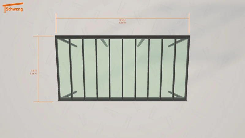 #DE Schweng Terrassenüberdachung S400 (ID pb5y4y)