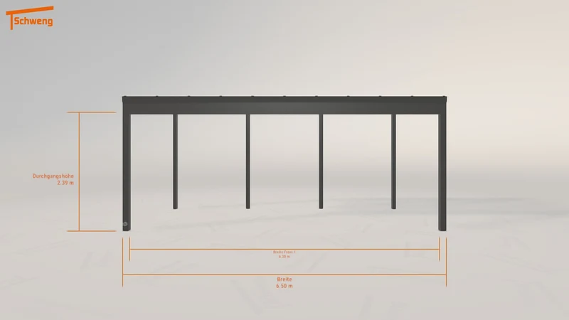 #DE Schweng Terrassenüberdachung S350 (ID mjkgw9)