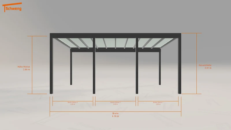 #DE Schweng Terrassenüberdachung S350 (ID mjkgw9)
