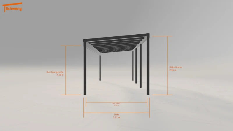 #DE Schweng Terrassenüberdachung S350 (ID mjkgw9)