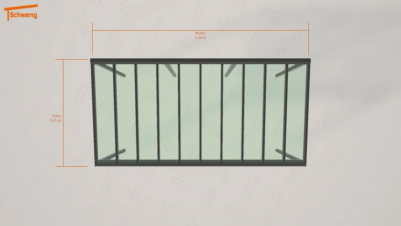 #DE Schweng Terrassenüberdachung S350 (ID mjkgw9)