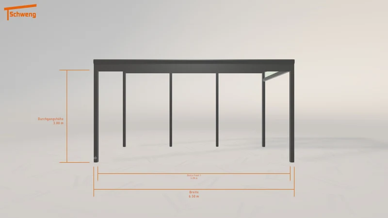 #DE Schweng Pultdachcarport S400 (ID 2q4wvv)