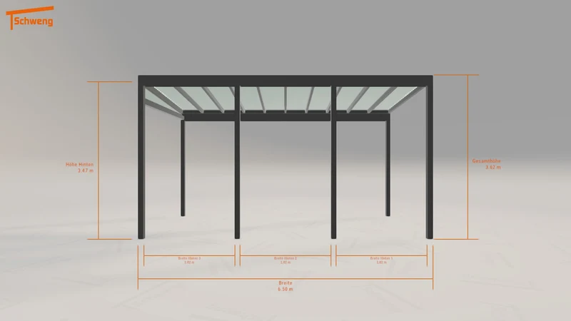 #DE Schweng Pultdachcarport S400 (ID 2q4wvv)
