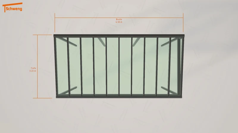 #DE Schweng Pultdachcarport S400 (ID 2q4wvv)