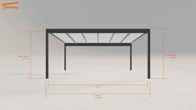 #DE Schweng Pultdachcarport S400 (ID mjkgm9)