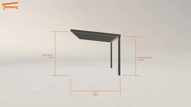 #DE Schweng Terrassenüberdachung S350 (ID qd7rvp) #MTG