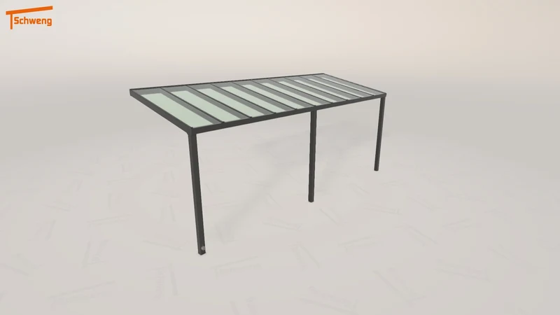 #DE Schweng Pultdachcarport S350 (ID jjm8nn)