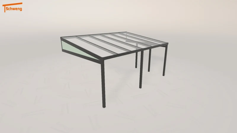 #DE Schweng Terrassenüberdachung S400 (ID w3mx7r)