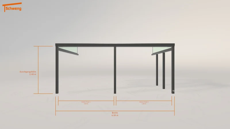 #DE Schweng Terrassenüberdachung S400 (ID w3mx7r)
