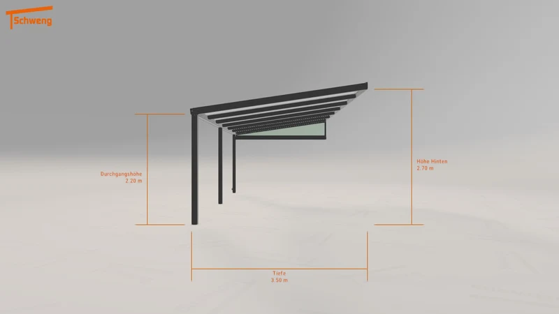 #DE Schweng Terrassenüberdachung S350 (ID 5mrk9z)