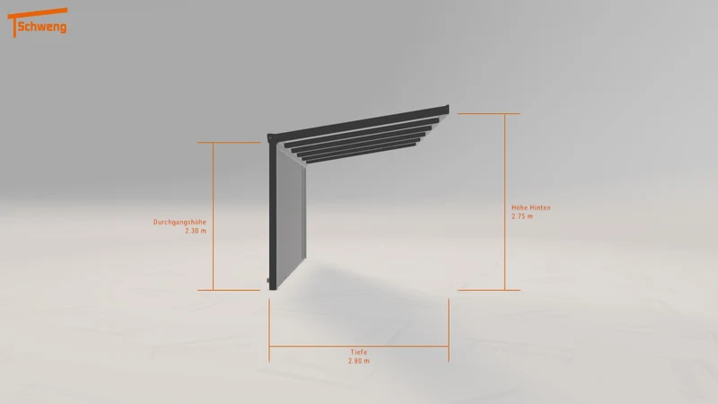 #DE Schweng Terrassenüberdachung S400 (ID zb97g7)