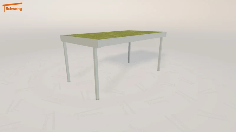 #DE Schweng Flachdachcarport C600+ (ID 85z4bn) #MTG