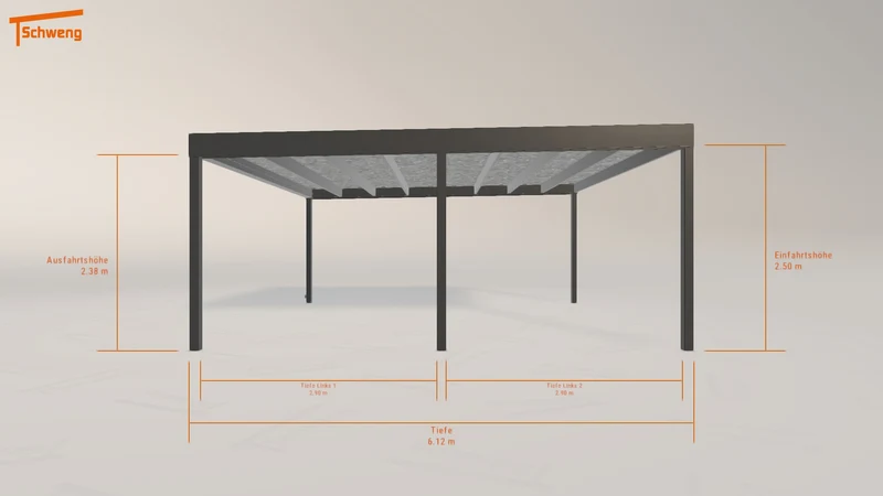 #DE Schweng Flachdachcarport C600 (ID rjxrbx) #MTG