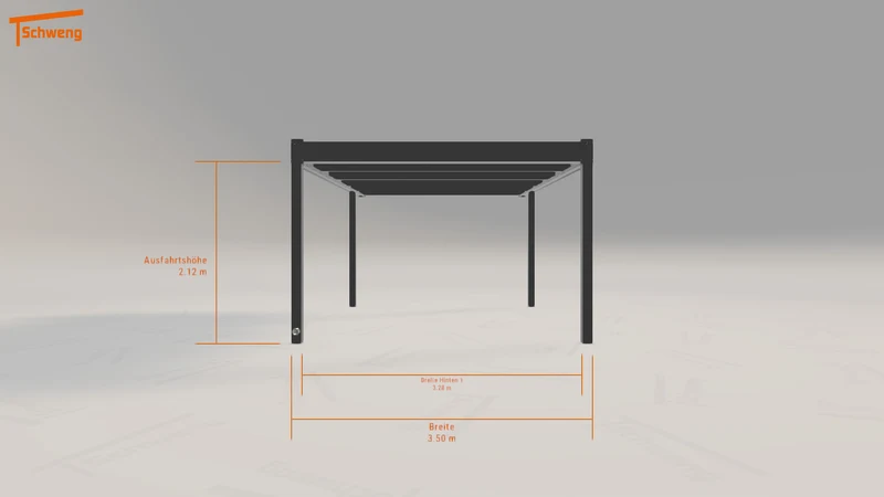 #DE Schweng Flachdachcarport C600 (ID jjm2n9) #MTG