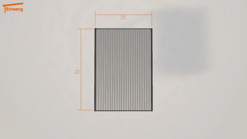 #DE Schweng Flachdachcarport C600 (ID jjm2n9) #MTG