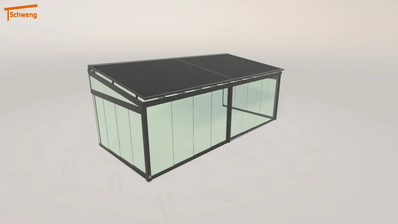 #DE Schweng Terrassenüberdachung S400 (ID 42q8k2)