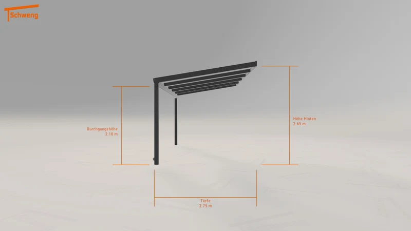 #DE Schweng Terrassenüberdachung S350 (ID x74rx3)