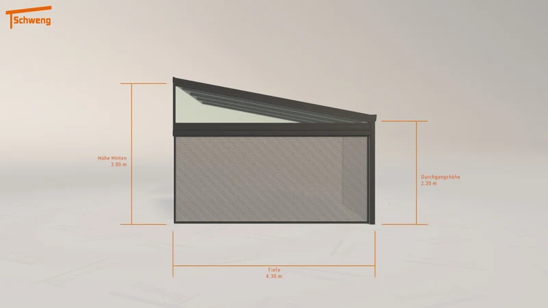 #DE Schweng Terrassenüberdachung S400 (ID jjmynw)
