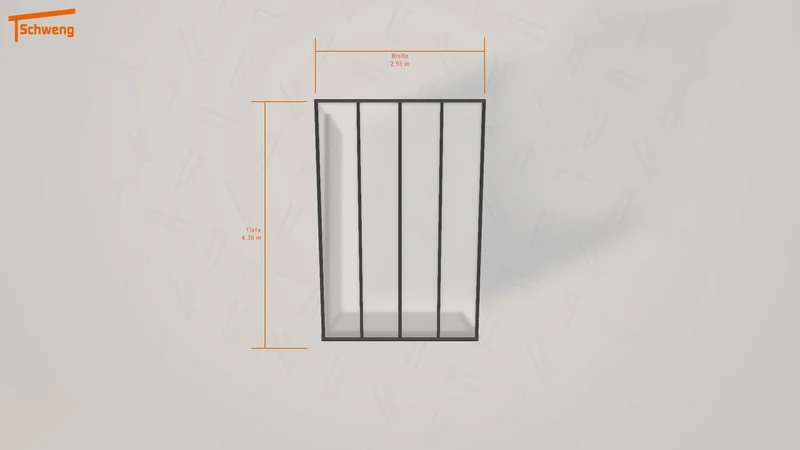 #DE Schweng Terrassenüberdachung S400 (ID jjmynw)