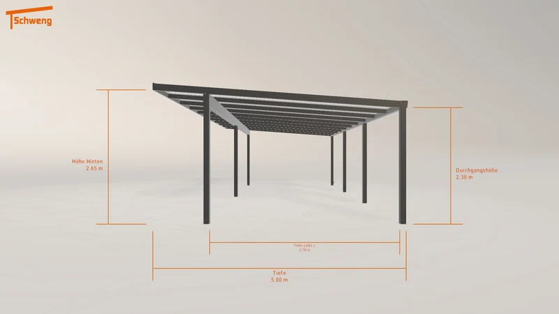#AT Schweng Pultdachcarport S400 (ID pb5r9b) #MTG