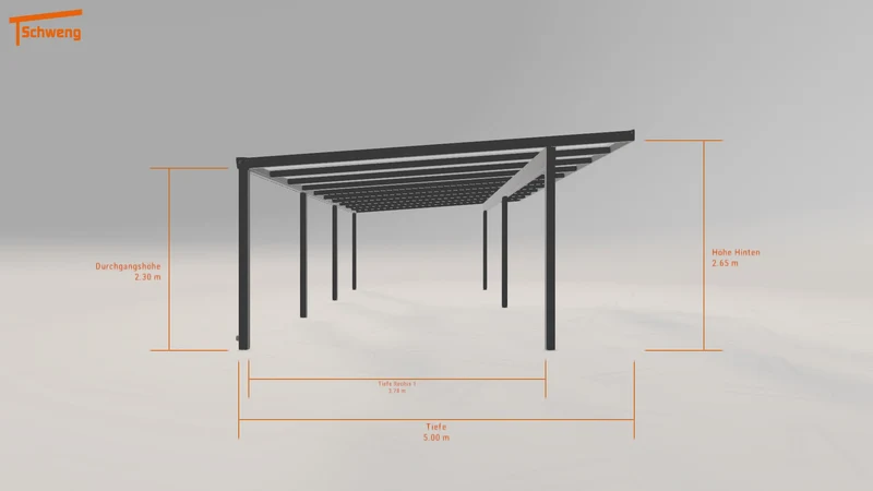 #AT Schweng Pultdachcarport S400 (ID pb5r9b) #MTG