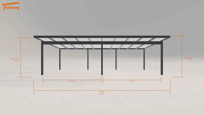 #AT Schweng Pultdachcarport S400 (ID x74jzg) #MTG