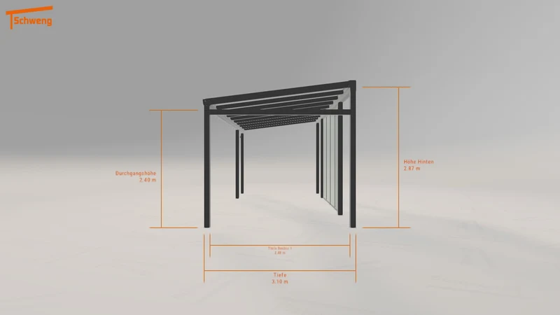 #DE Schweng Terrassenüberdachung S350 (ID rjx9yx)